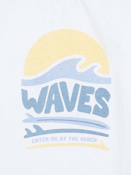 Printed Short-Sleeved T-Shirt - Easy-to-Wear Collection - Kiabi