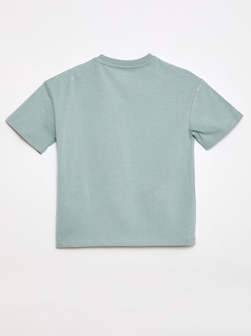 Printed Short-Sleeved T-Shirt - Easy-Wear Collection - Kiabi