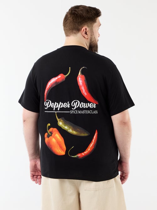 Printed short-sleeved T-shirt - Kiabi