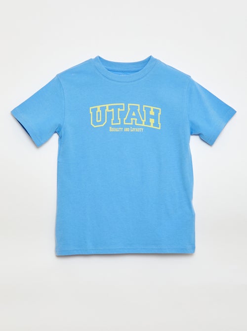 Printed Short-Sleeved T-Shirt - Kiabi