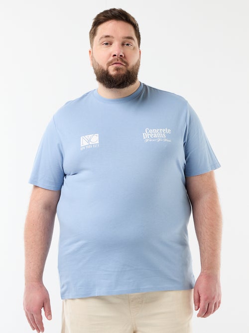 Printed short-sleeved T-shirt - Kiabi
