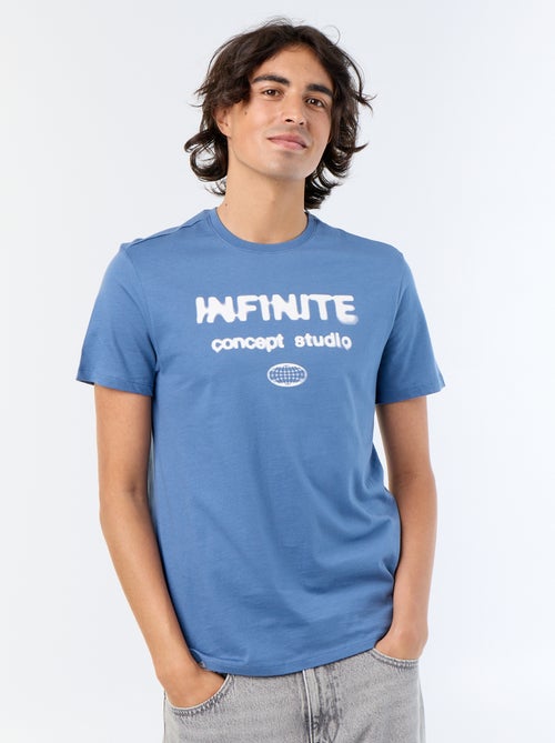 Printed Short-Sleeved T-Shirt - Kiabi