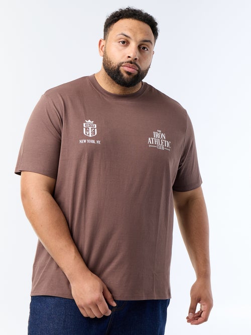 Printed Short-Sleeved T-shirt - Kiabi