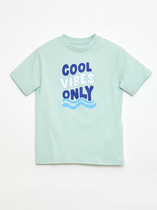Printed Short-Sleeved T-Shirt - Kiabi