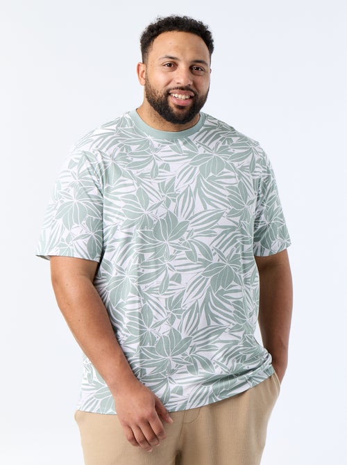 Printed Short-Sleeved T-shirt - Kiabi