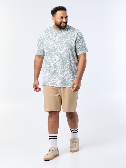 Printed Short-Sleeved T-shirt - Kiabi