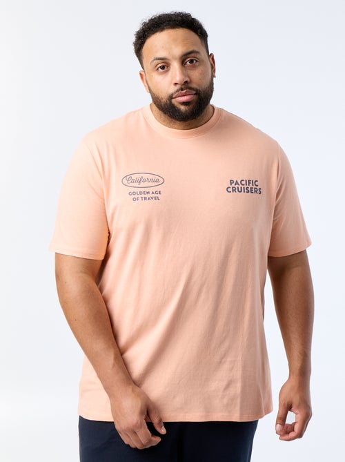 Printed Short-Sleeved T-shirt - Kiabi