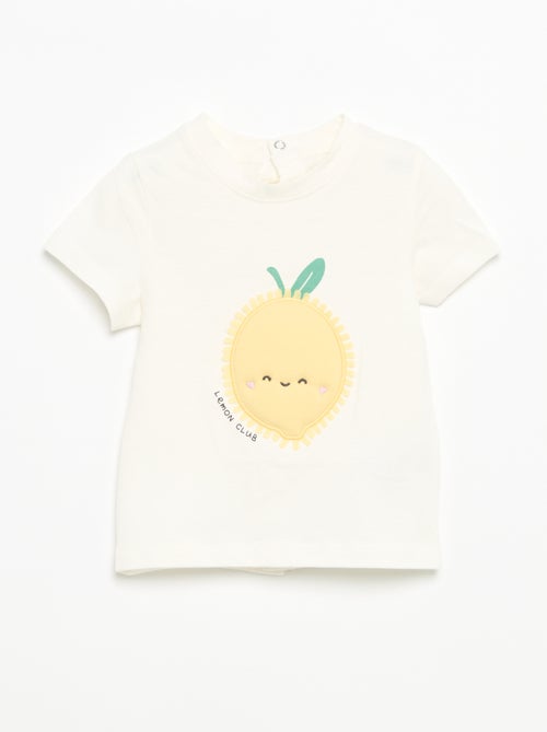 Printed Short-Sleeved T-shirt - Kiabi
