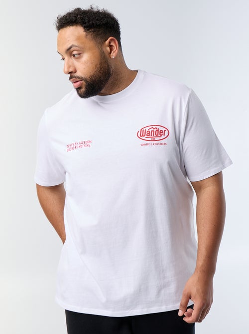 Printed Short-Sleeved T-shirt - Kiabi