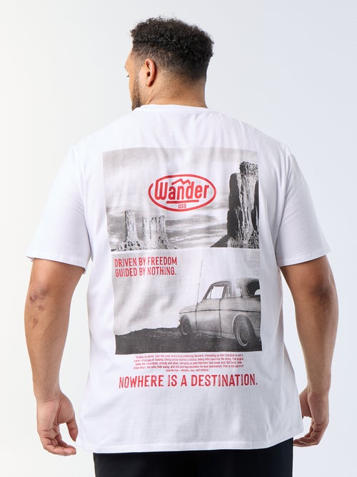 Printed Short-Sleeved T-shirt - Kiabi