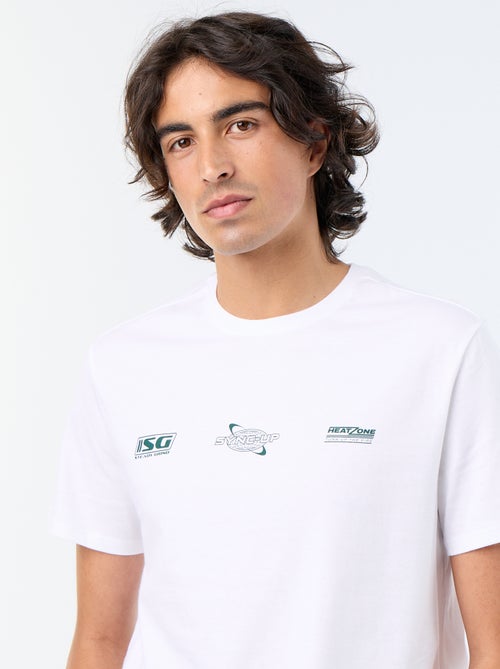 Printed Short-Sleeved T-Shirt - Kiabi
