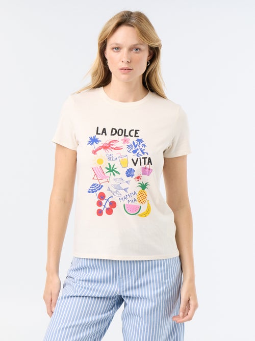 Printed T-shirt - Kiabi