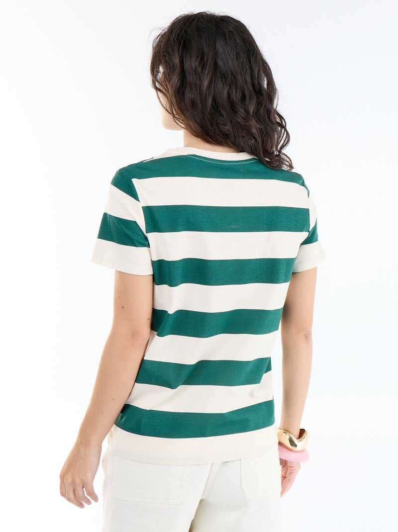 Printed T-shirt White - Kiabi