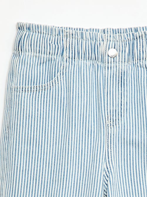 Printed Wide Leg Jeans - Kiabi
