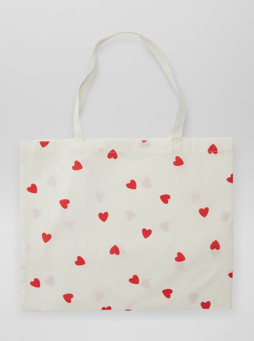 Printed XL tote bag - Kiabi