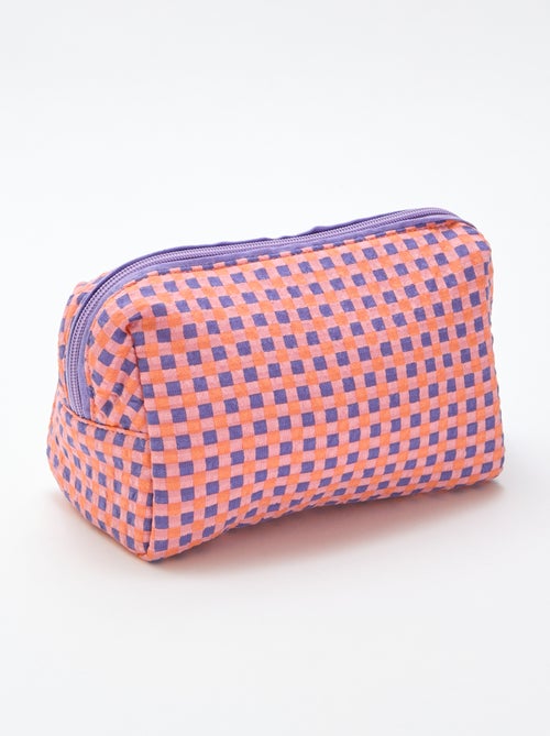 Printed Zipped Pouch - Kiabi