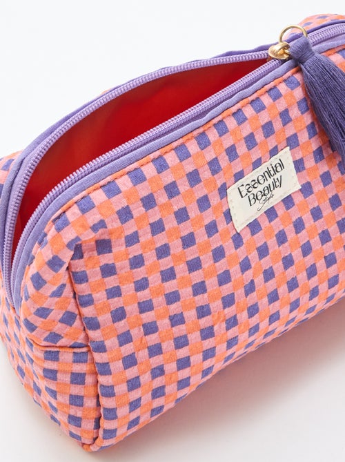 Printed Zipped Pouch - Kiabi