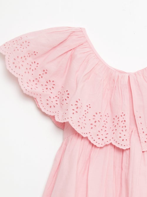 Propoline Dress with Broderie Anglaise Details - Kiabi