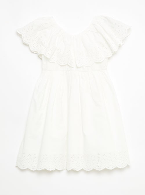 Propoline Dress with Broderie Anglaise Details - Kiabi