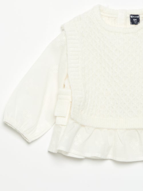 Pull 2 en 1 - Kiabi