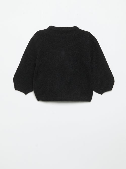 Pull avec grand nœud fantaisie - Kiabi