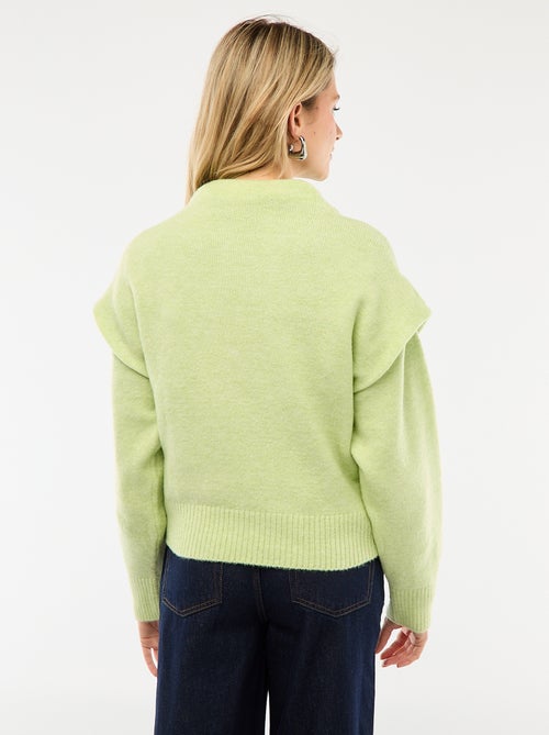 Pull chaud à col montant - Kiabi