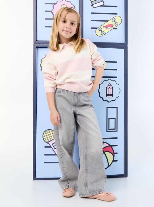 Pull chaud forme polo - Kiabi Pull chaud forme polo - Kiabi