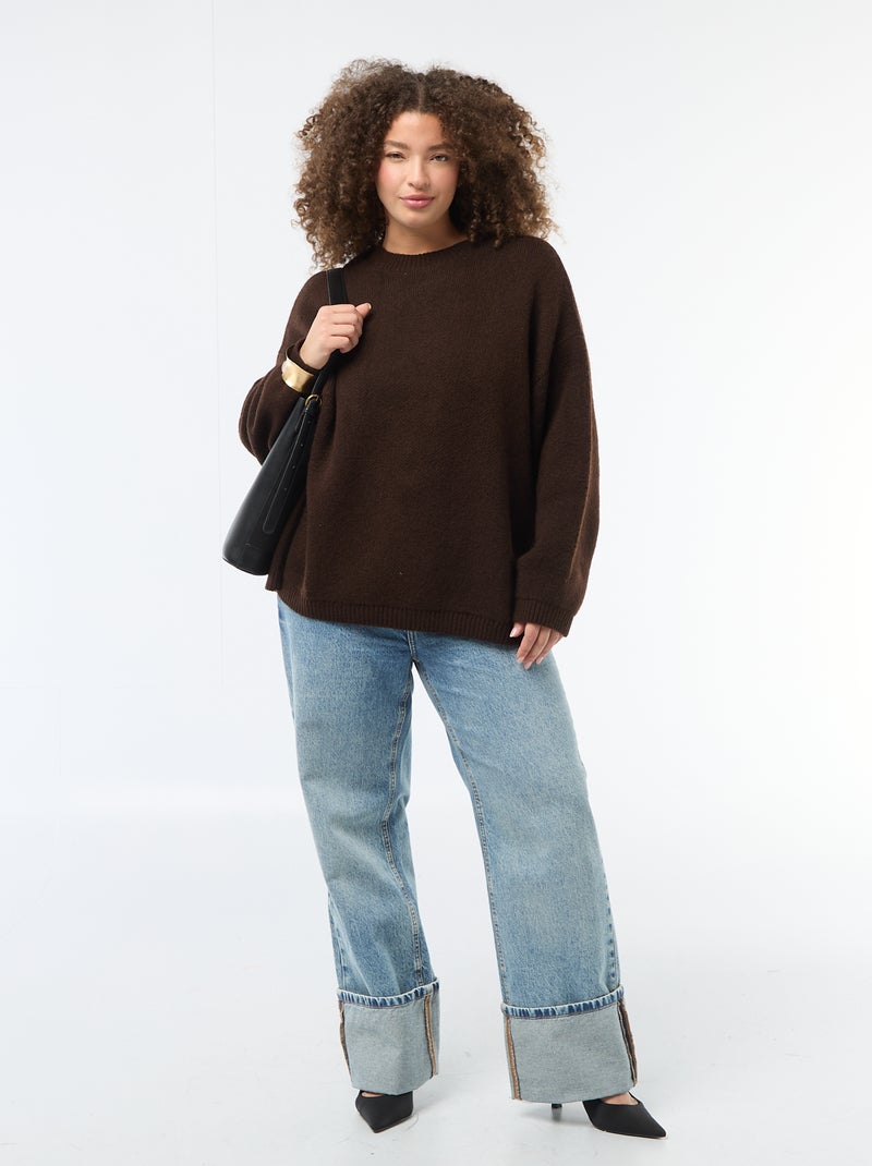 Pull chaud Marron - Kiabi