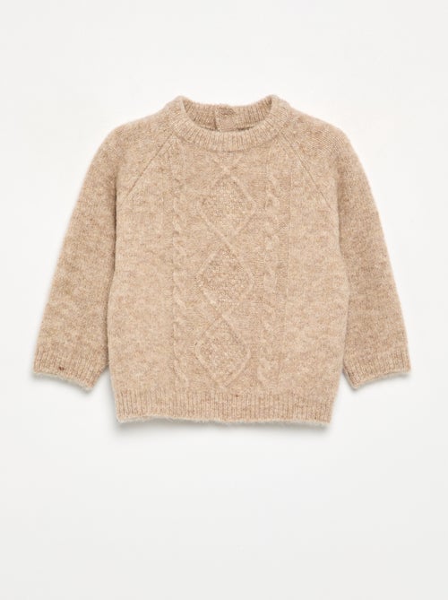 Pull chaud torsadé - Kiabi