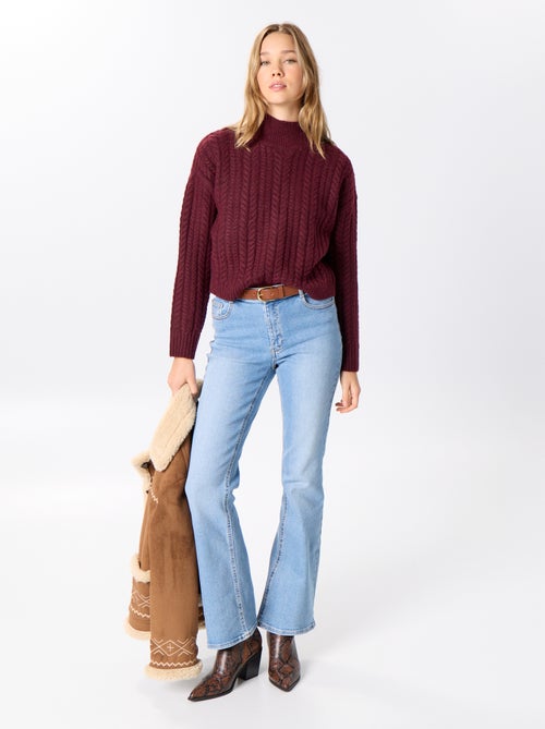 Pull col montant uni - Kiabi
