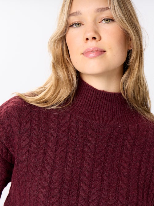 Pull col montant uni - Kiabi