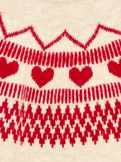 Pull en jacquard - Kiabi