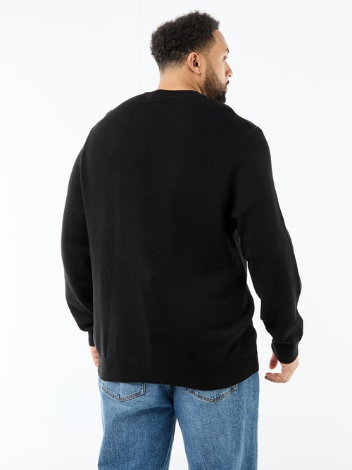 Pull en maille à col rond - Kiabi Pull en maille à col rond - Kiabi