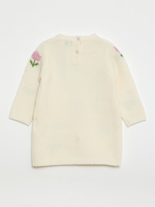 Pull en maille avec animation jacquard - Kiabi