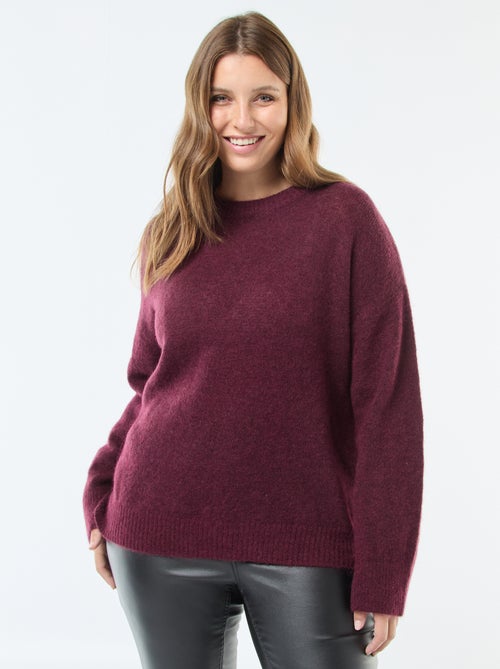 Pull fin en maille chaude - Kiabi