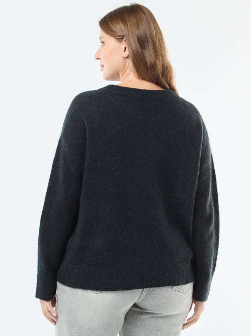 Pull fin en maille chaude - Kiabi