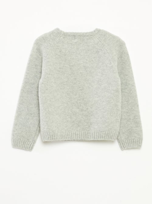 Pull jacquard 'pingouin' - Kiabi