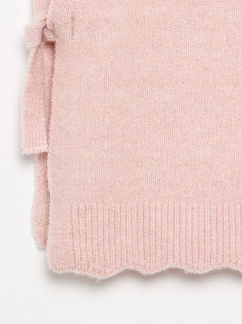 Pull sans manches Rose - Kiabi