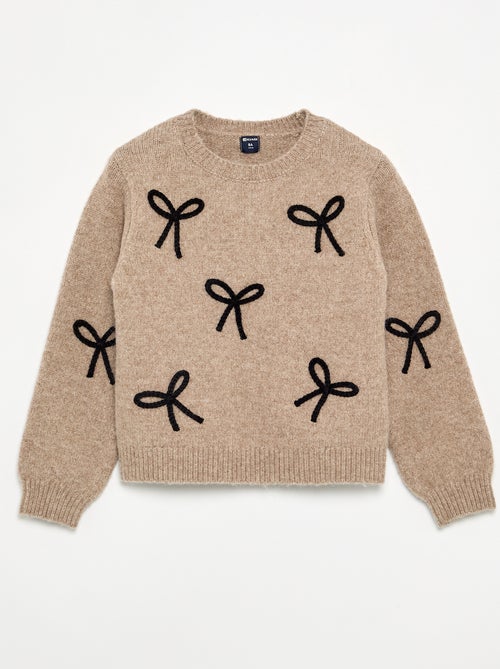 Pulli mit Kordel-Knoten - Kiabi