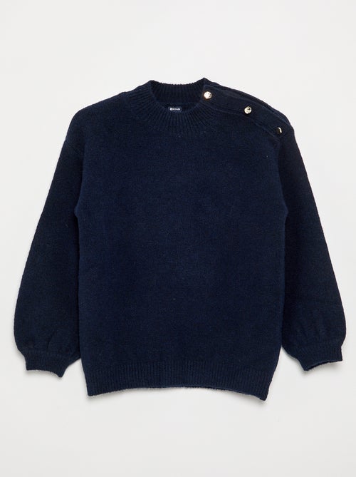 Pullover mit magnetischer Schulteröffnung - Kiabi
