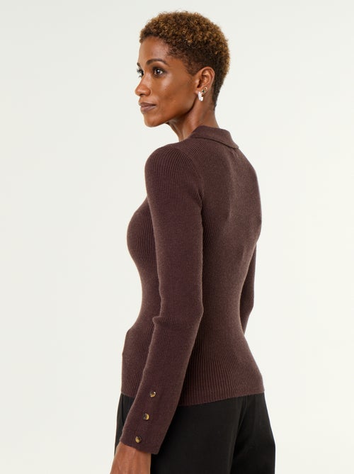 Pullover mit Polokragen - Kiabi Pullover mit Polokragen - Kiabi