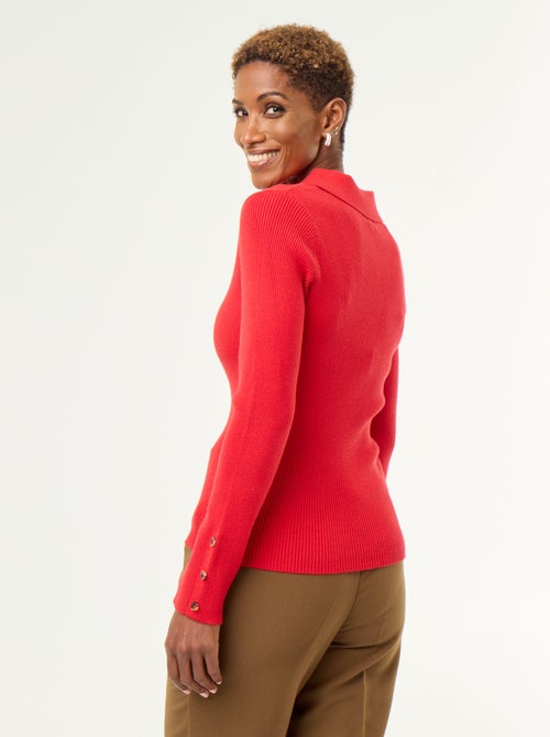Pullover mit Polokragen - Kiabi