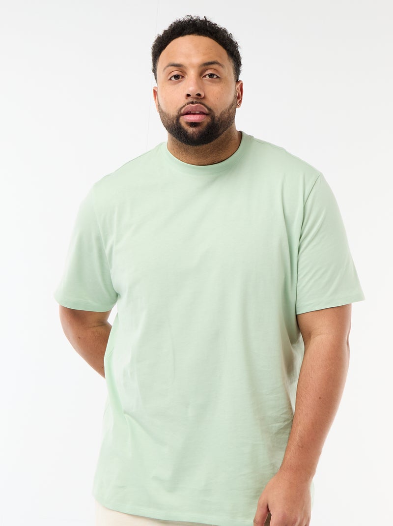 Pure cotton T-shirt Green - Kiabi
