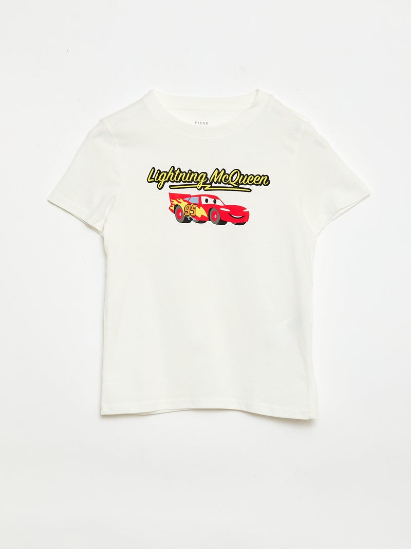 Pyjama 2 pièces 'Disney' short + T-shirt Blanc - Kiabi