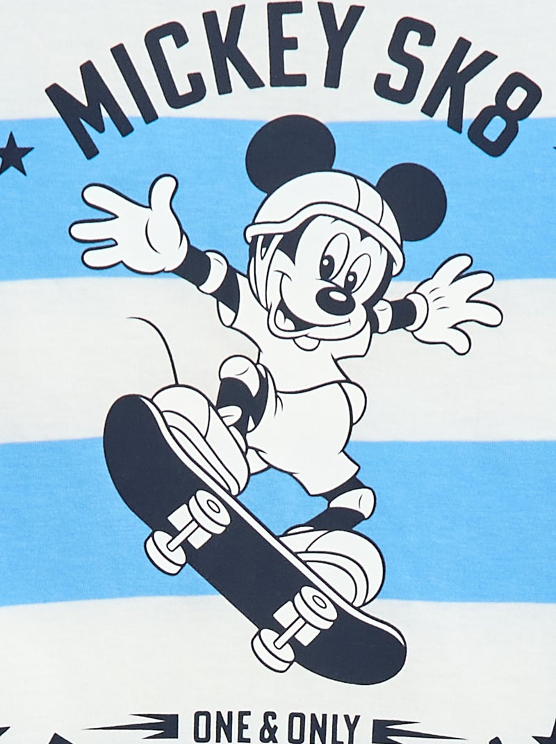 Pyjama 2 pièces 'Disney' short + T-shirt Bleu - Kiabi