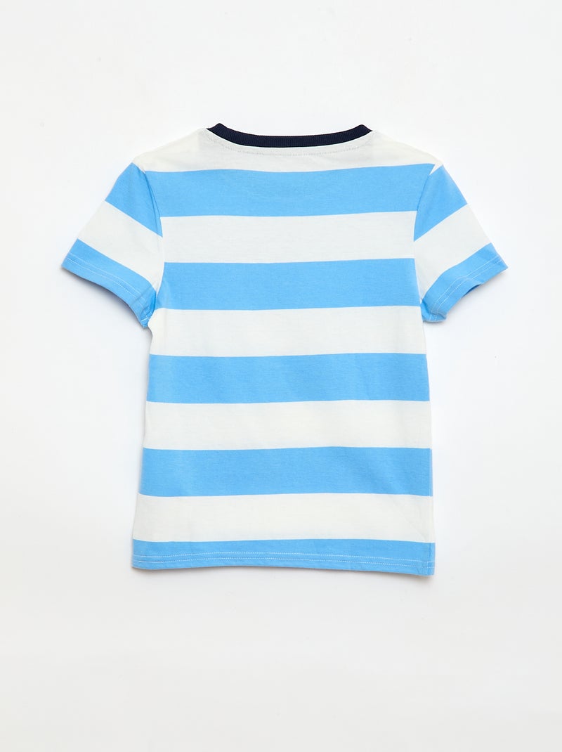 Pyjama 2 pièces 'Disney' short + T-shirt Bleu - Kiabi