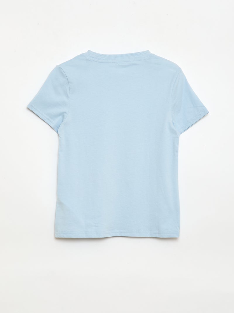 Pyjama 2 pièces 'Disney' short + T-shirt Bleu - Kiabi