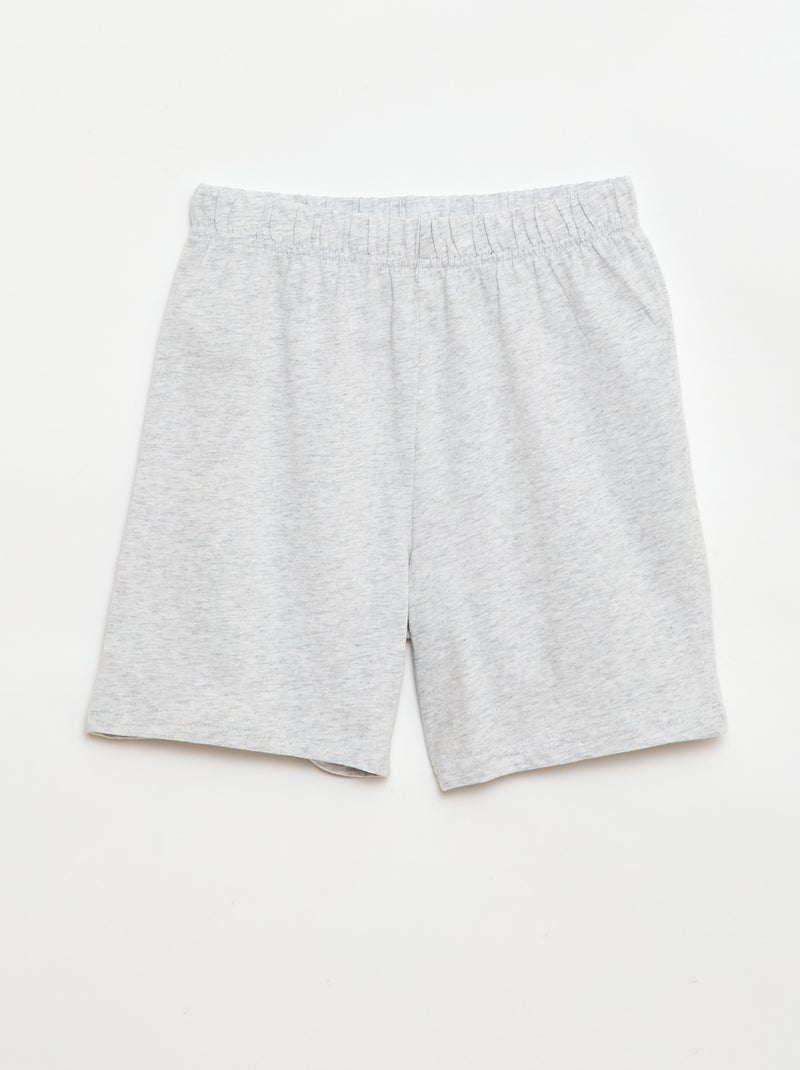 Pyjama 2 pièces 'Disney' short + T-shirt Bleu - Kiabi