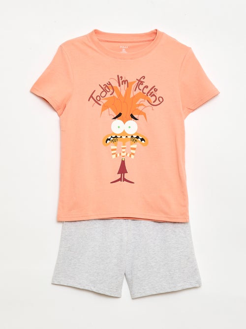 Pyjama 2 pièces 'Disney' short + T-shirt - Kiabi
