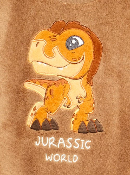 Pyjama 2 pièces 'Jurassic World' - T-shirt à manches longues + pantalon - Kiabi